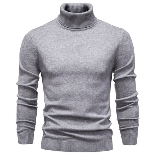 Men's Turtleneck Washable Pullover Sweater