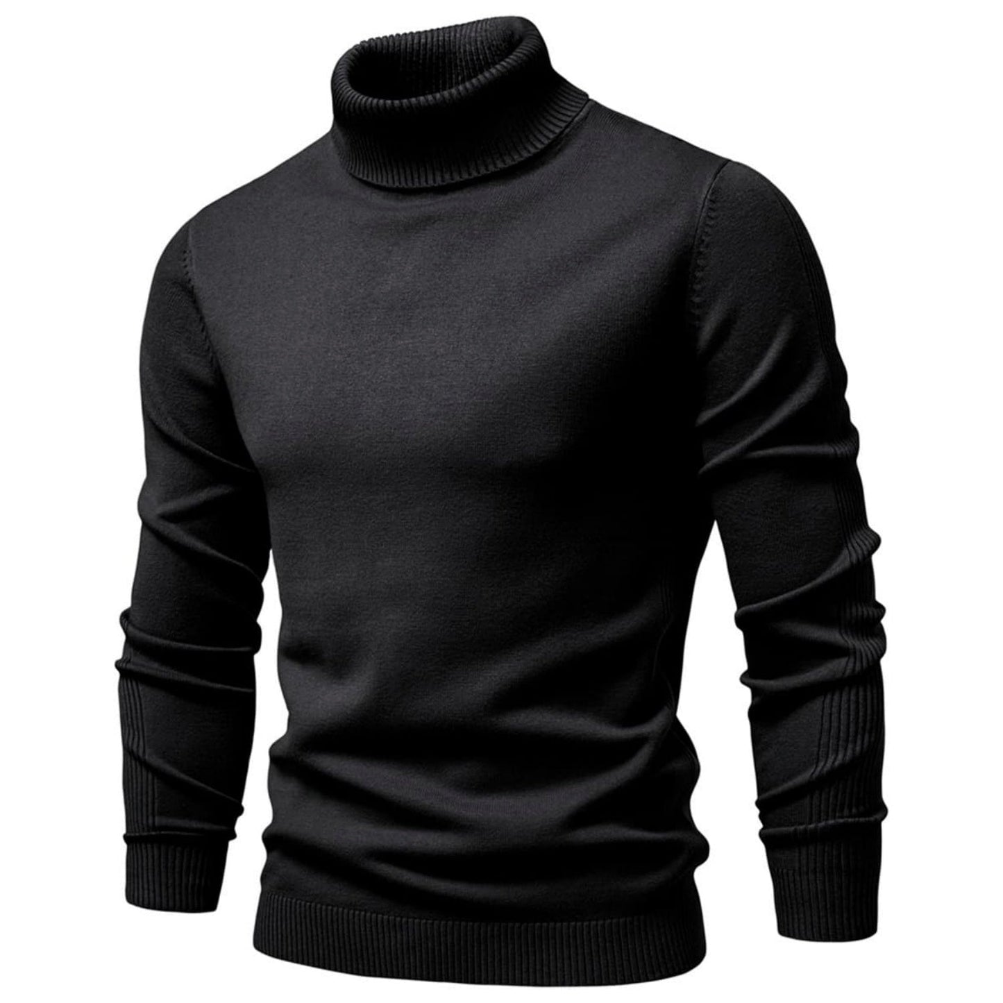 Men's Turtleneck Washable Pullover Sweater