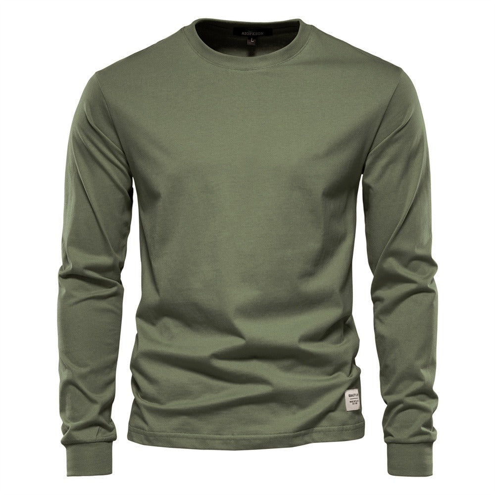 Cotton Long Sleeve T-Shirt