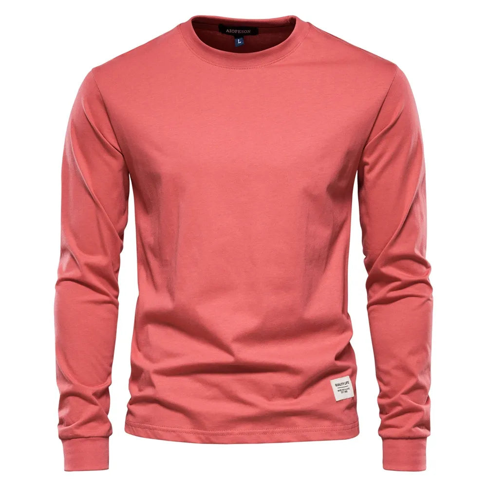 Cotton Long Sleeve T-Shirt