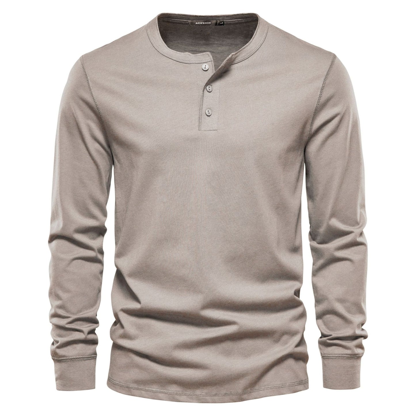 Slim-Fit Long Sleeve Crewneck T-Shirt