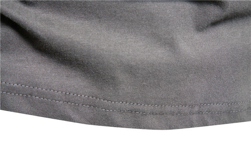 Cotton Crewneck Long Sleeve T-Shirt