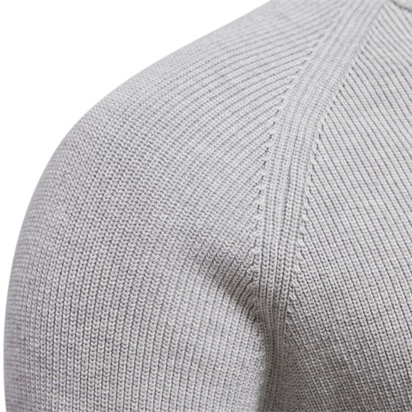 Men's Half-Zip Collar Cotton Sweater