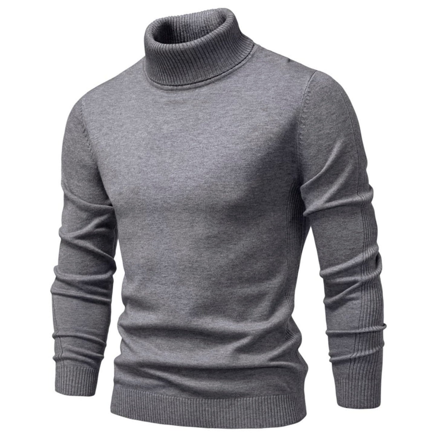 Men's Turtleneck Washable Pullover Sweater