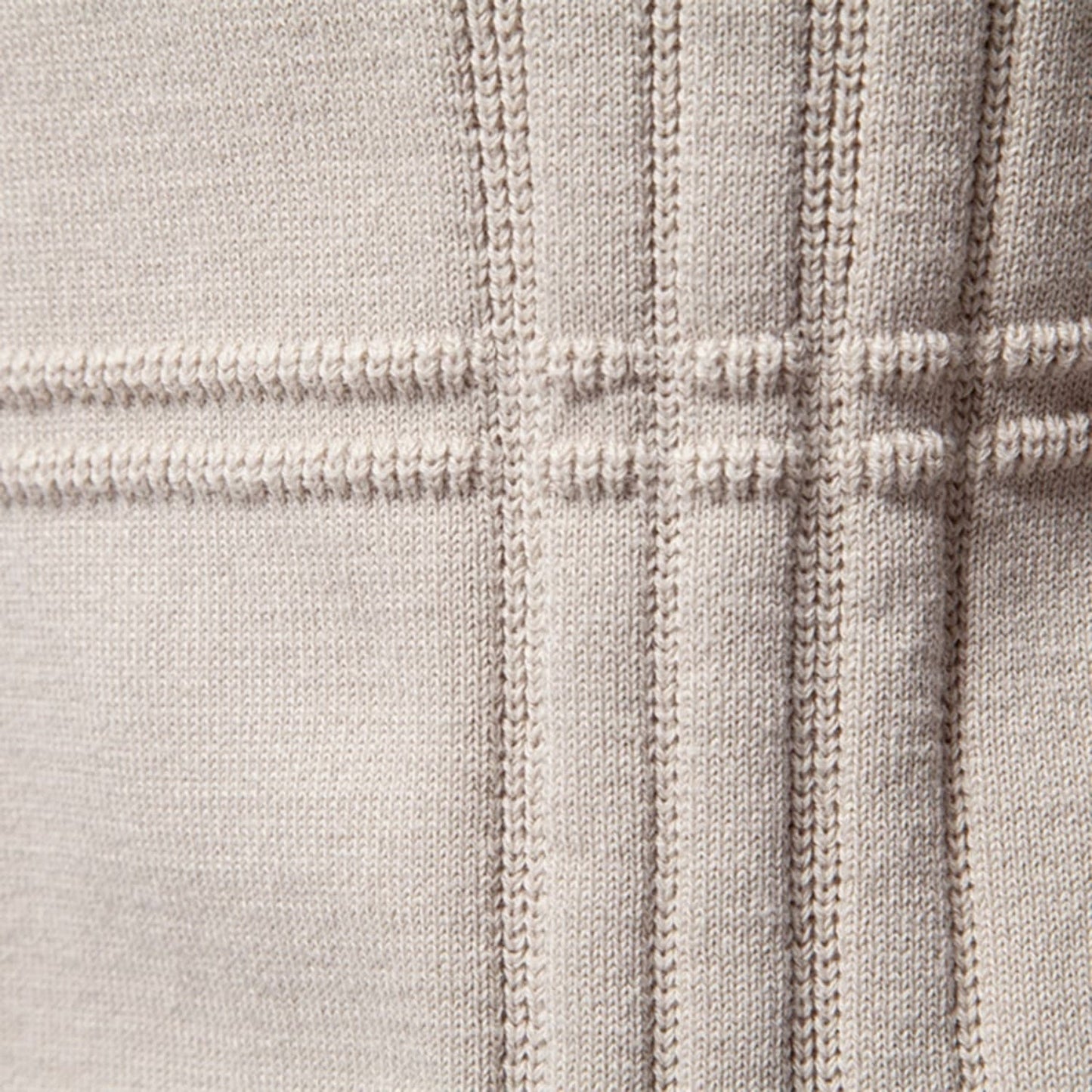 Men's Crosshatch Crew Neck Knit Sweater