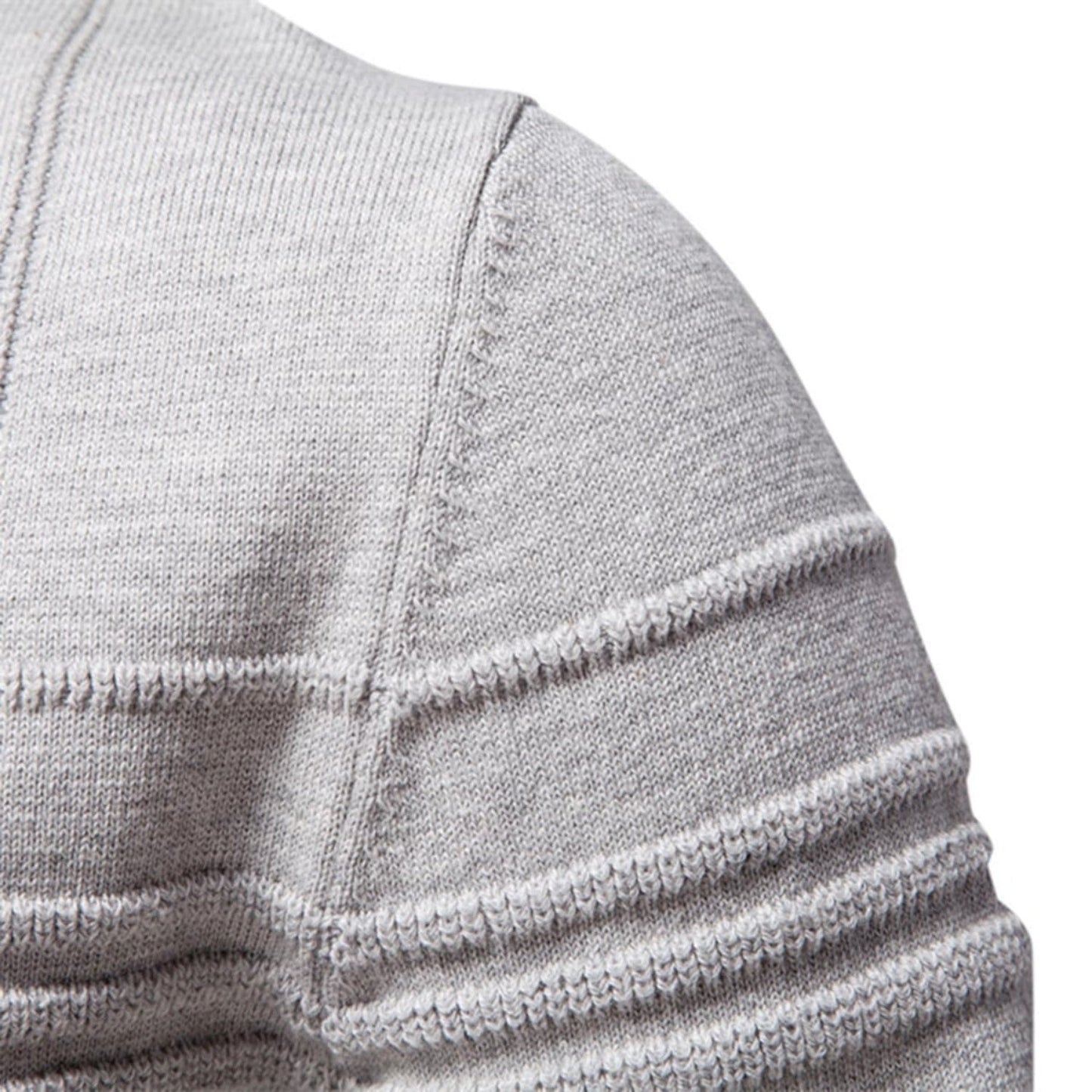 Men's Crosshatch Crew Neck Knit Sweater