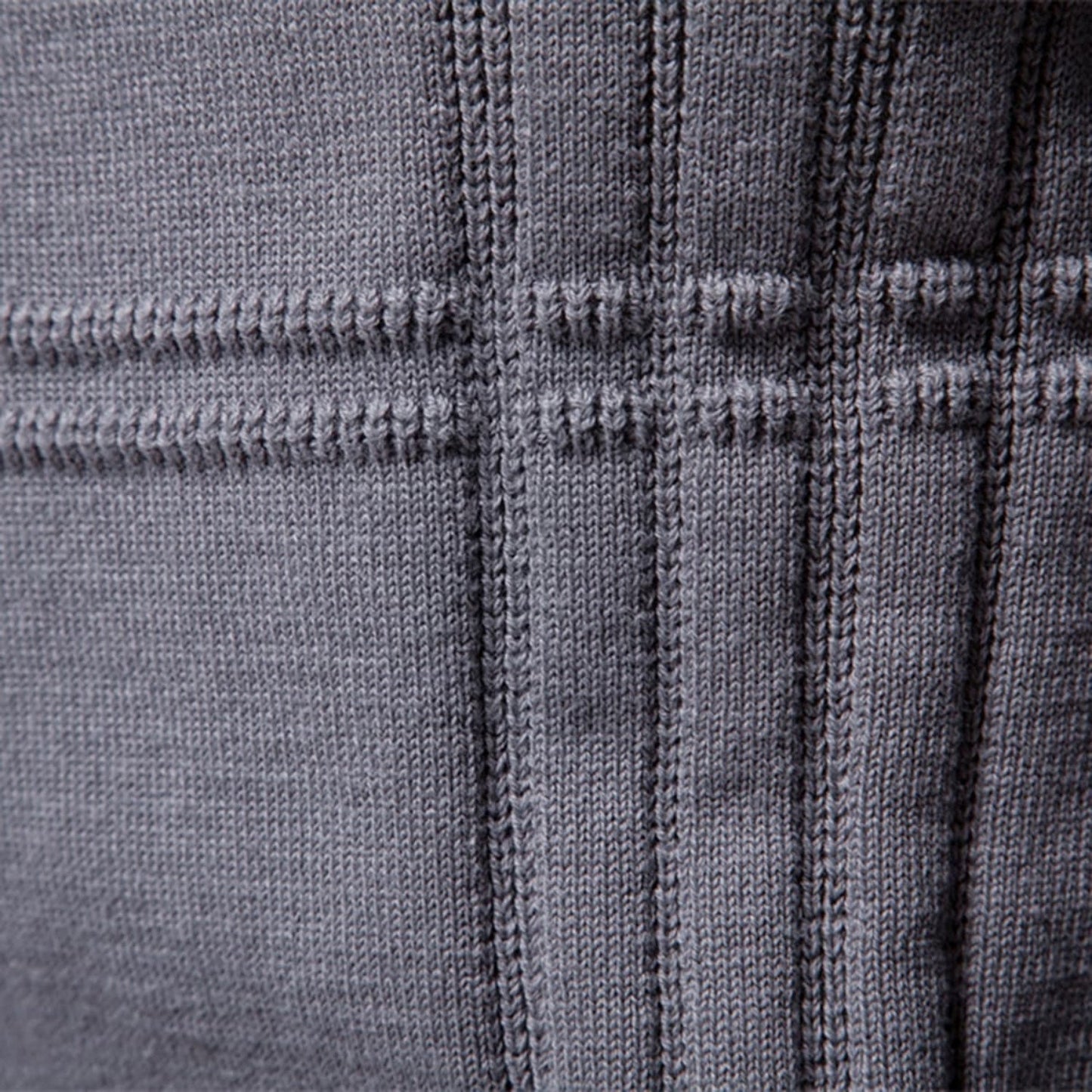 Men's Crosshatch Crew Neck Knit Sweater