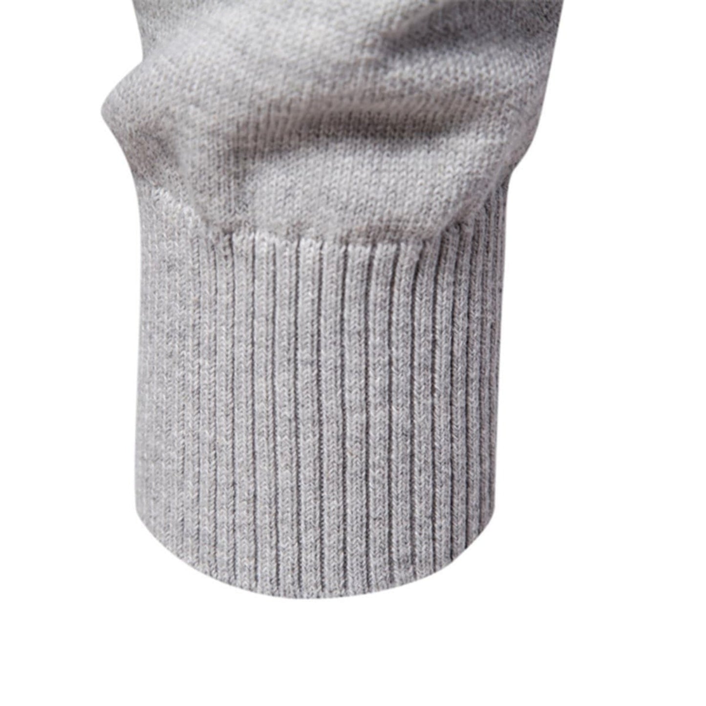 Men's Crosshatch Crew Neck Knit Sweater