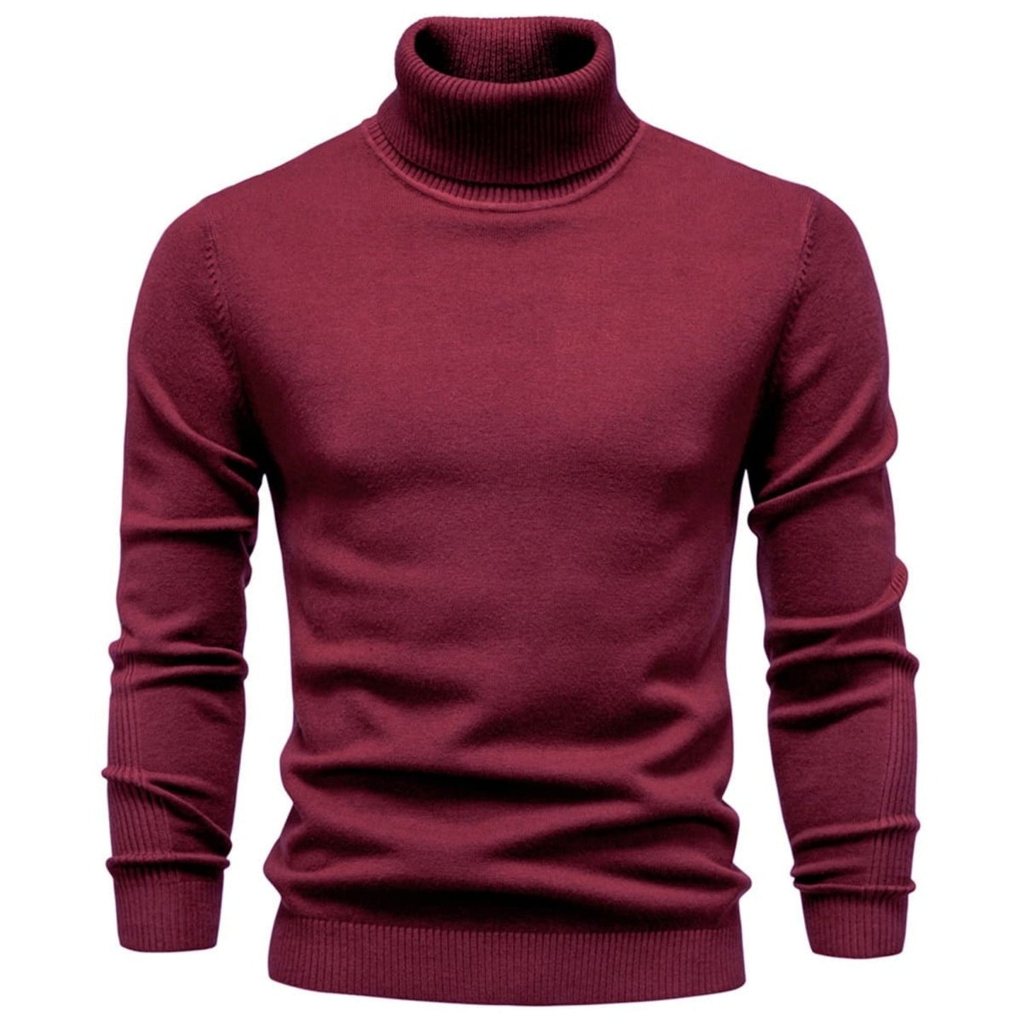 Men's Turtleneck Washable Pullover Sweater