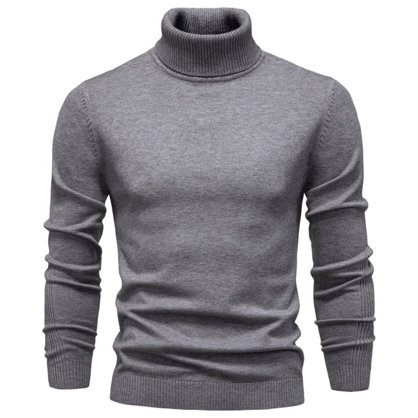 Men's Turtleneck Washable Pullover Sweater