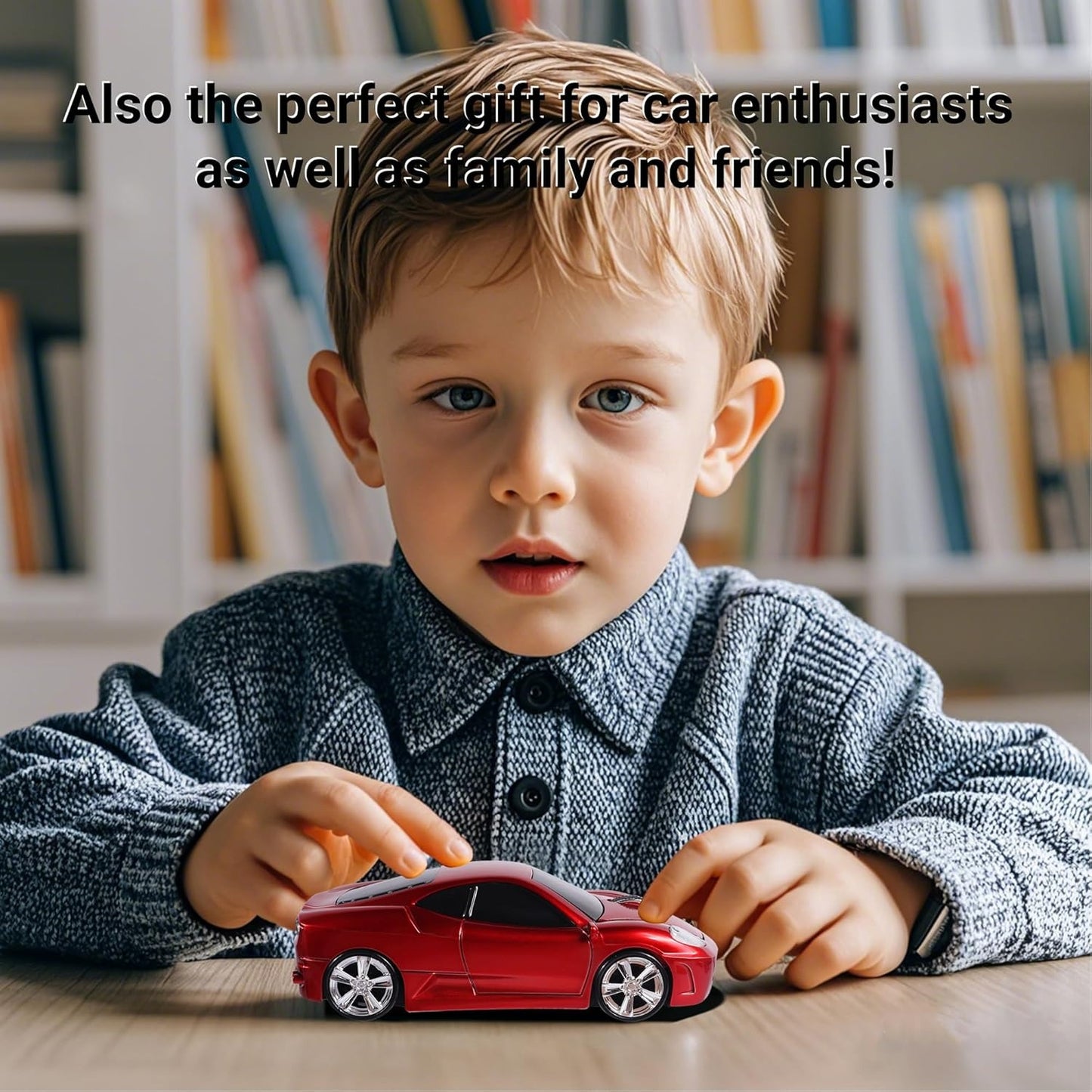 Sports Car Shaped Wireless Optical Mouse